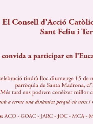 Eucaristia Consell Acció Catòlica