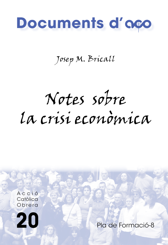 Notas sobre la crisis económica