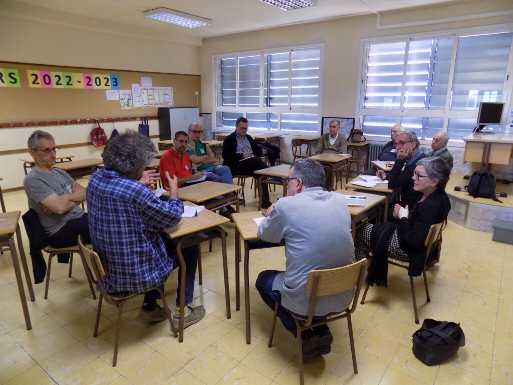 Reunió de consiliaris en la darrera Jornada General.