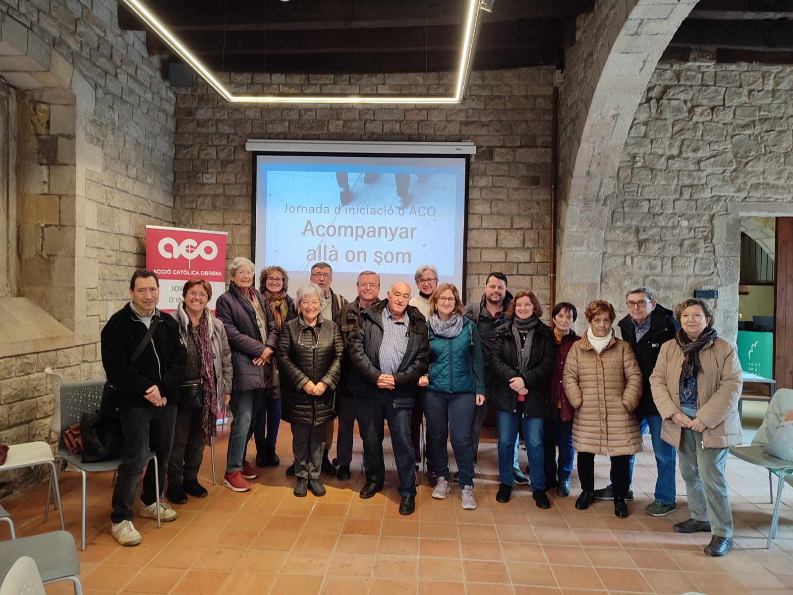 Participants a la jornada d'iniciació de l'ACO.