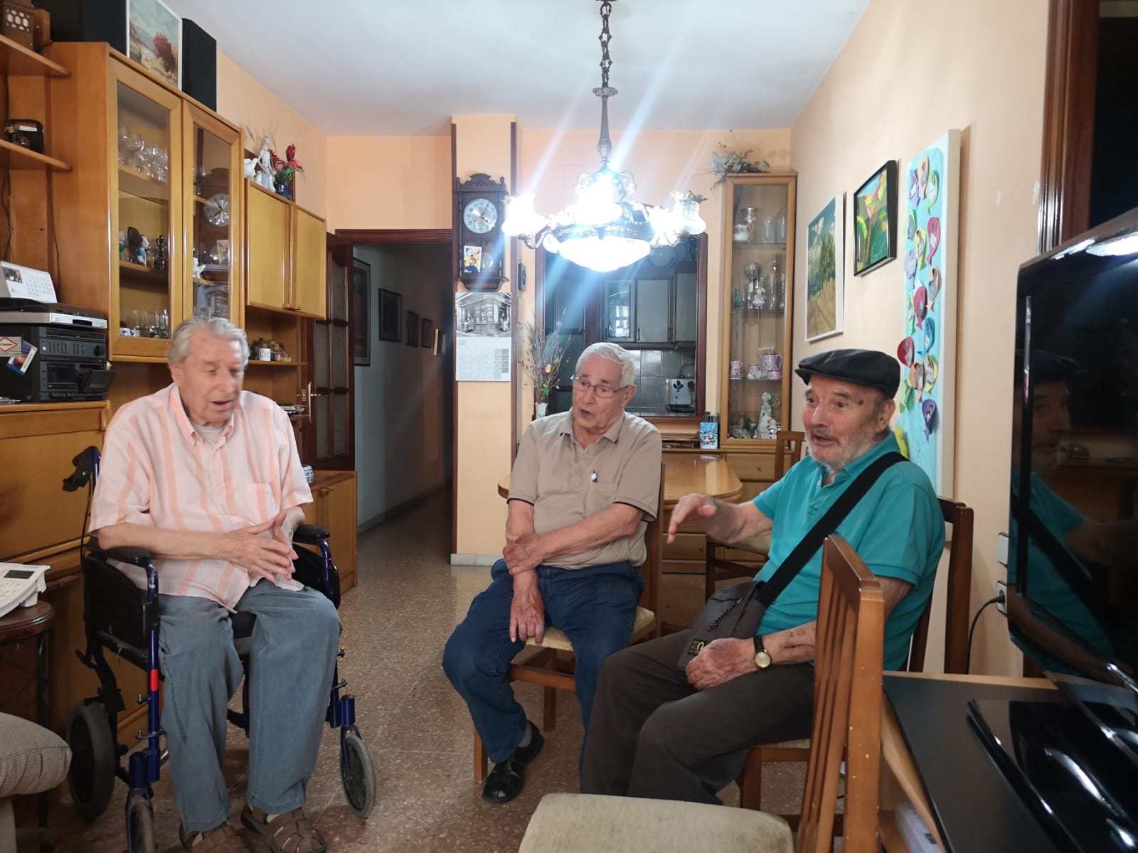 Els tres presidents d'ACO: Josep Ramírez, Josep Sànchez Bosch i Àngel Mena.