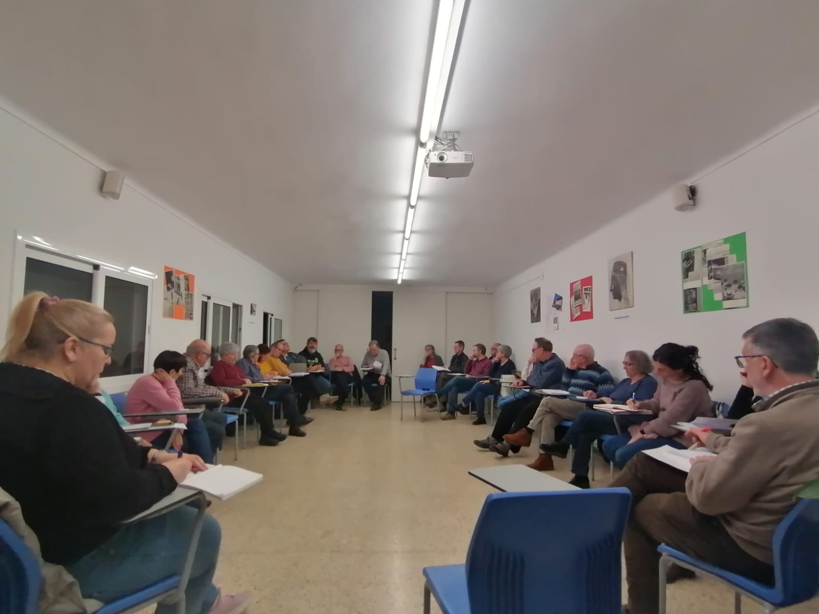 Participants a la Trobada de Responsables ACO, a la Casa Betània.