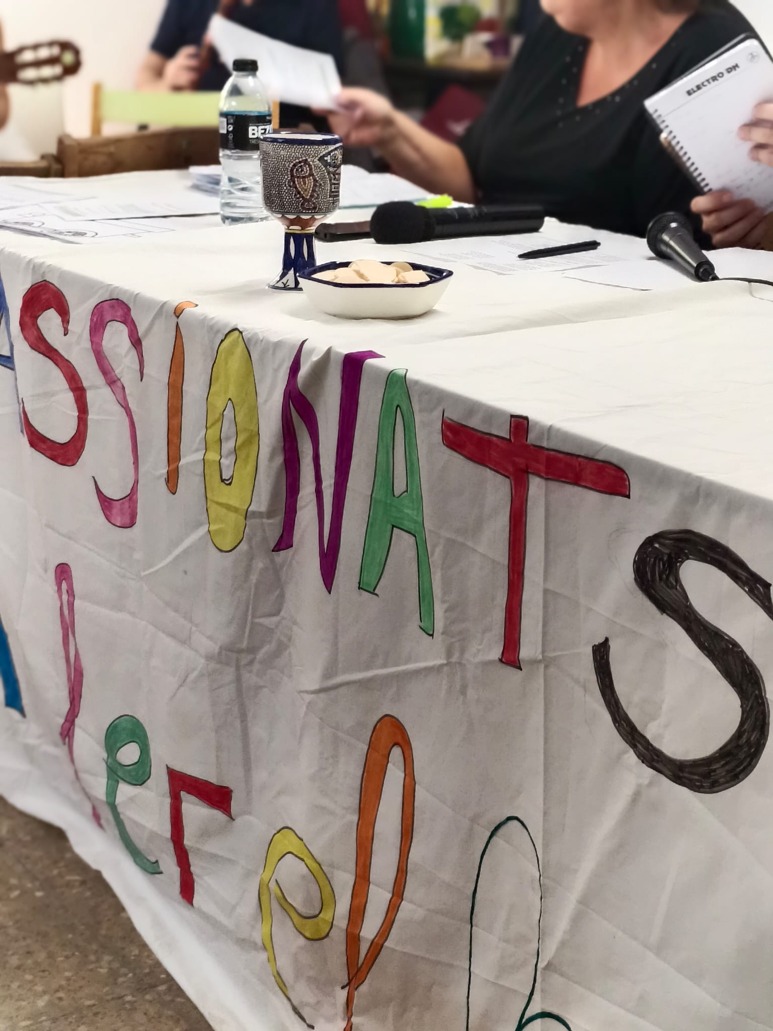 Acción de gracias por el curso en la zona del Baix Llobregat