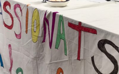 Acción de gracias por el curso en la zona del Baix Llobregat