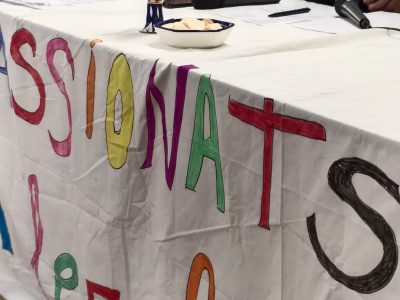 Acción de gracias por el curso en la zona del Baix Llobregat