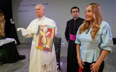Encuentro intenso y emotivo de León XIV con los presos de Brians