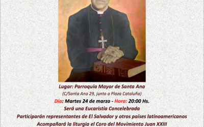 Eucaristia Mons. Óscar Romero cartell