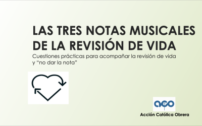 «Las tres notas musicales de la Revisión de Vida»