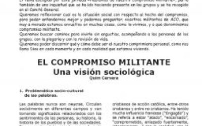 El compromiso militante