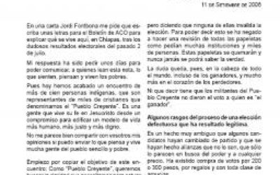 ¿Qué viven los pobres de Chiapas después del desmadre de las elecciones generales del país?